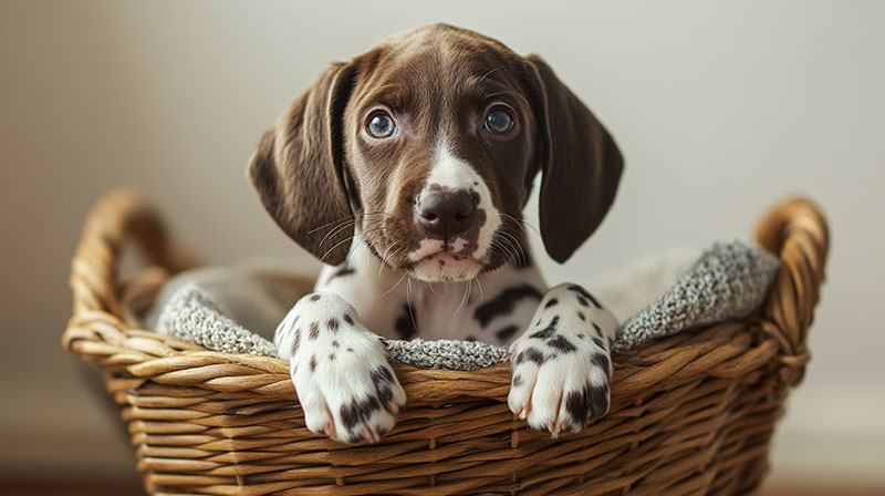 Bringing Home Your GSP Puppy