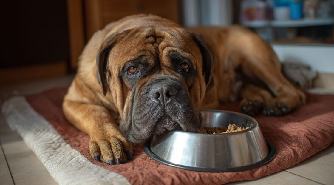 Bullmastiff bloat prevention
