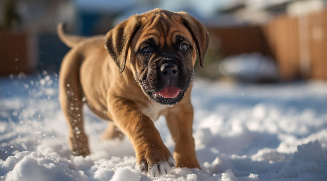 Bullmastiff puppy training