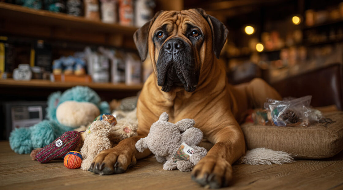 Bullmastiff toys and accessories