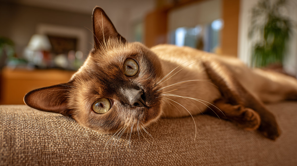 Burmese Cat: People-Oriented, Talkative, and Playful