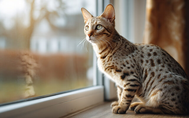 Egyptian Mau Cat: Fast, Spotted, and Gracefully Athletic