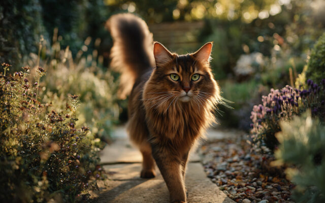 Somali Cat: Bushy-Tailed, Playful, and Foxlike Felines