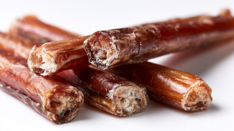 Thick Bully Sticks for Dogs: Maximum Chewing Time