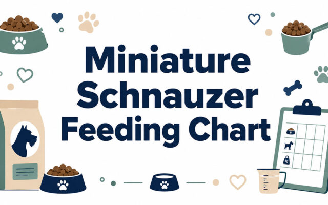Miniature Schnauzer Feeding Chart