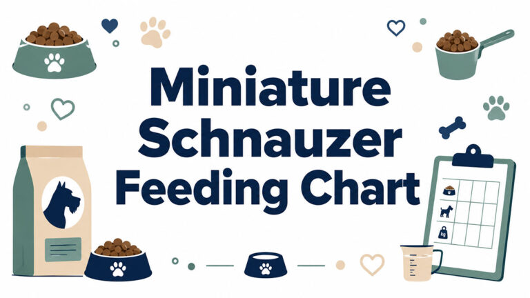 Miniature Schnauzer Feeding Chart