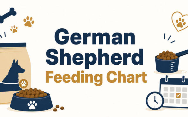 German Shepherd Feeding Chart