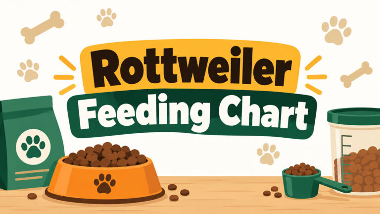 Rottweiler Feeding Chart