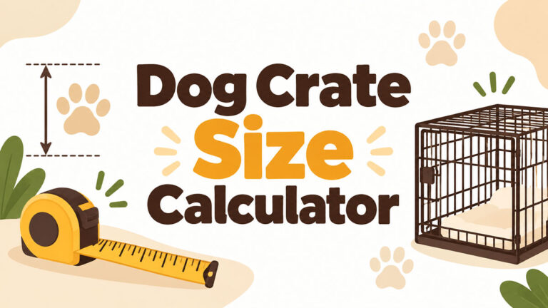 Dog Crate Size Calculator